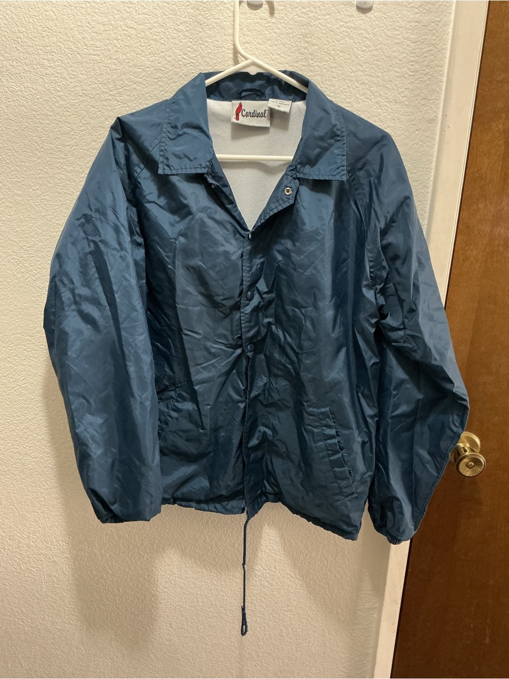 Cardinal Men's Bomber Jacket Blue Size M